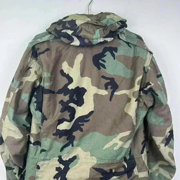 Vintage Camouflage USA Military Jacket - Utility & Style - Picture 4 of 8